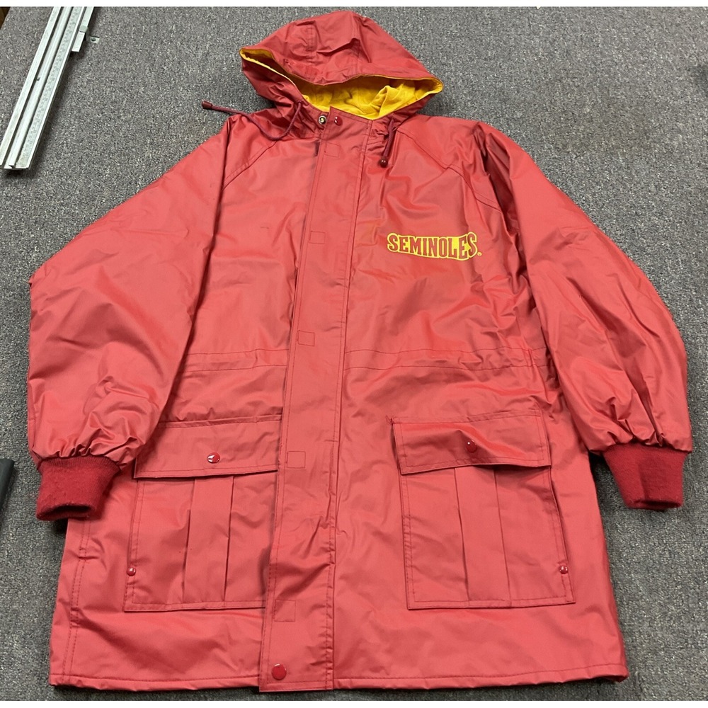 EUC! Vintage Collegiate Licensed Product Florida State Seminoles Jacket - Size L